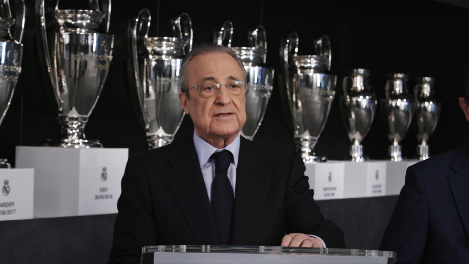 Florentino Perez macht sich weiterhin für die Super League stark