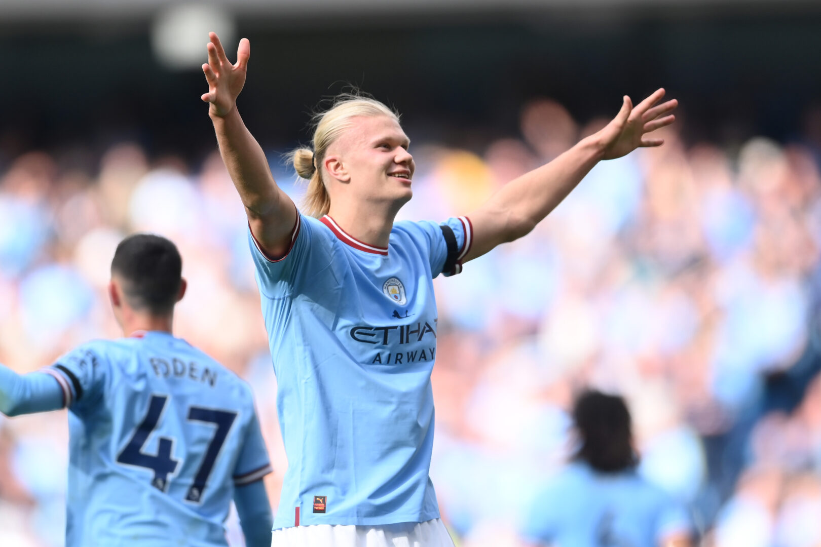 3 Tore, 2 Vorlagen: Haaland überragt bei Torfestival im Manchester-Derby
