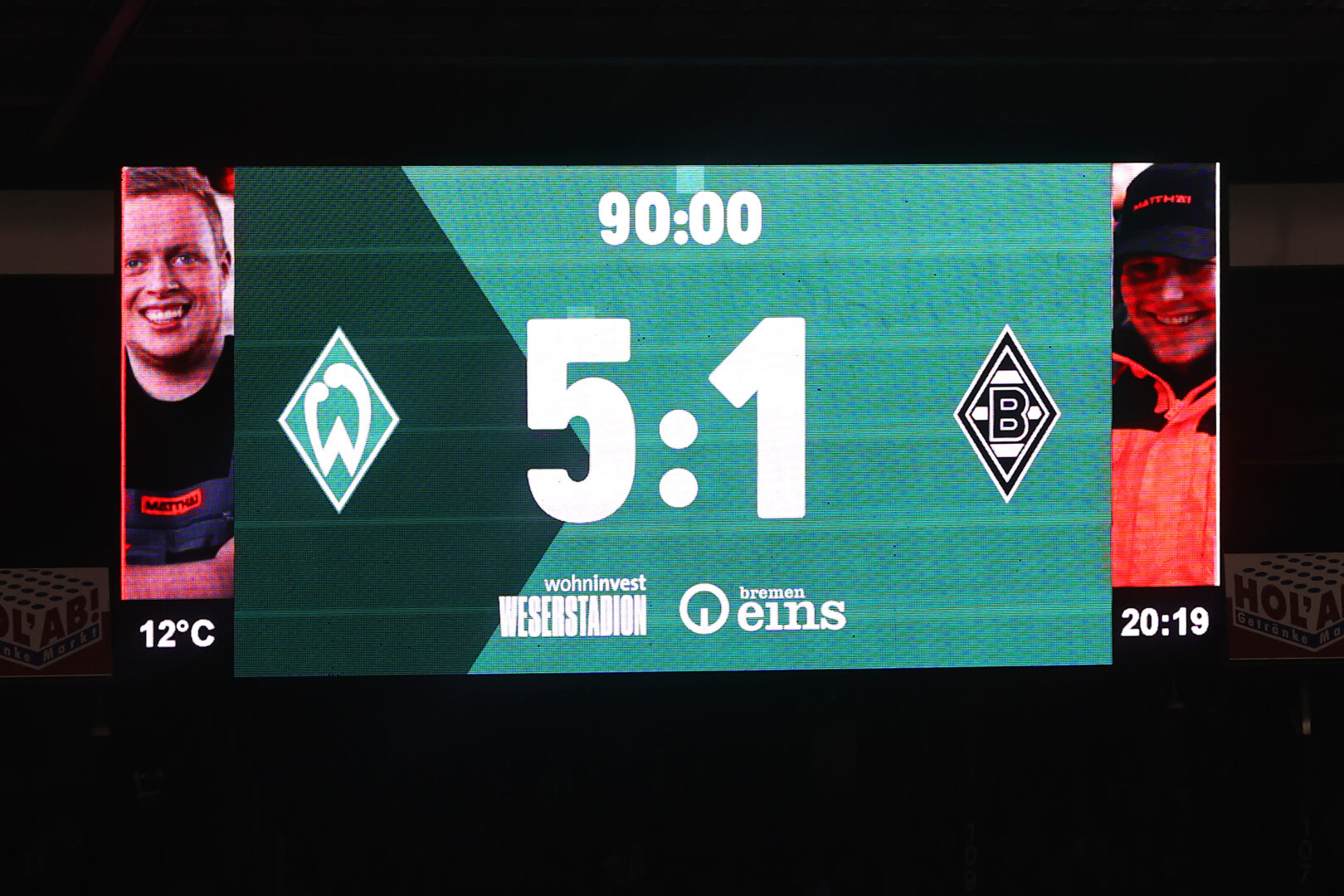 Bundesliga Werder Bremen Borussia Mönchengladbach