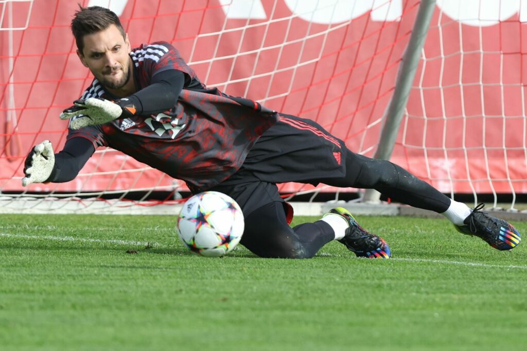 Sven Ulreich im Training des FC Bayern München