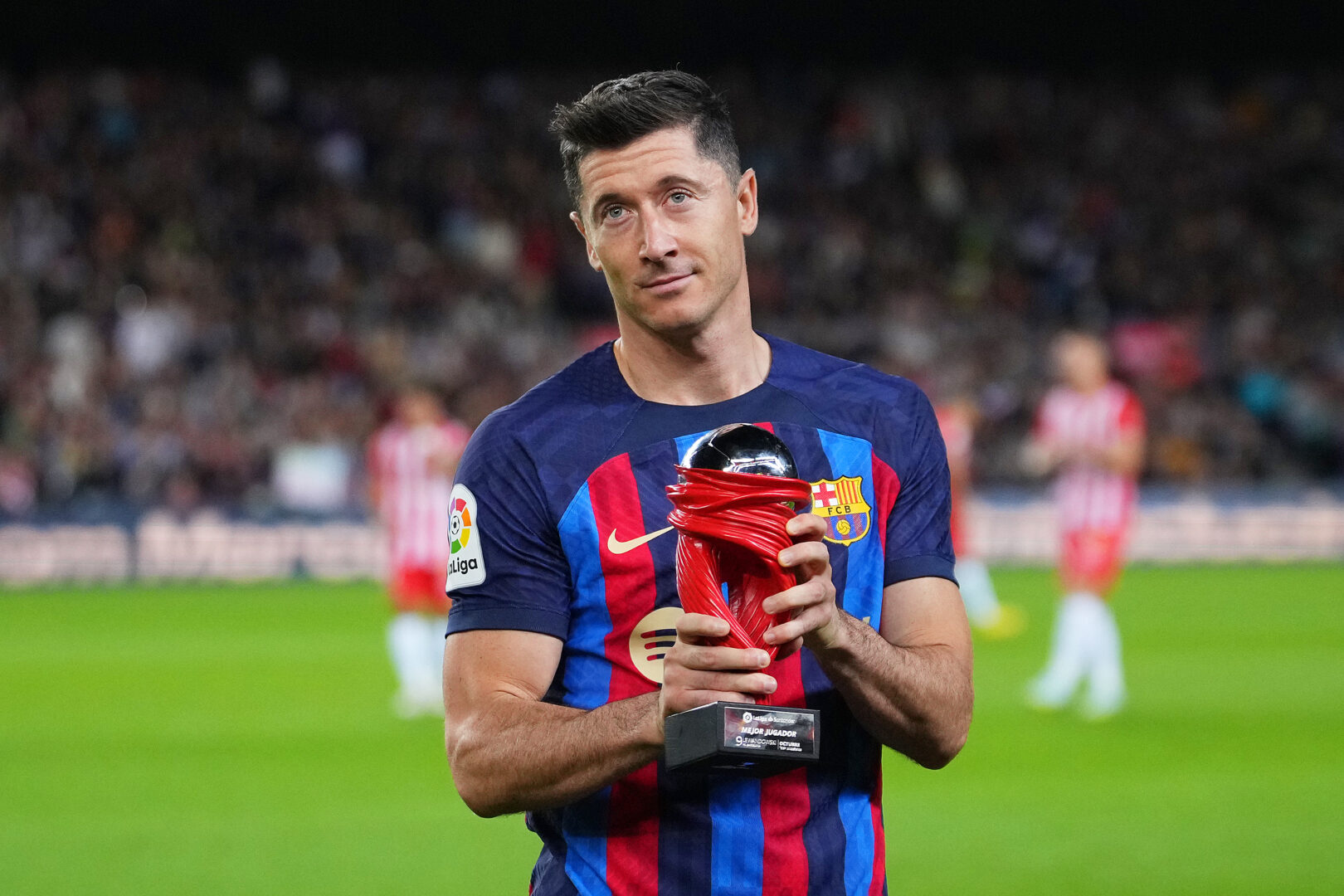 Lewandowski Messi