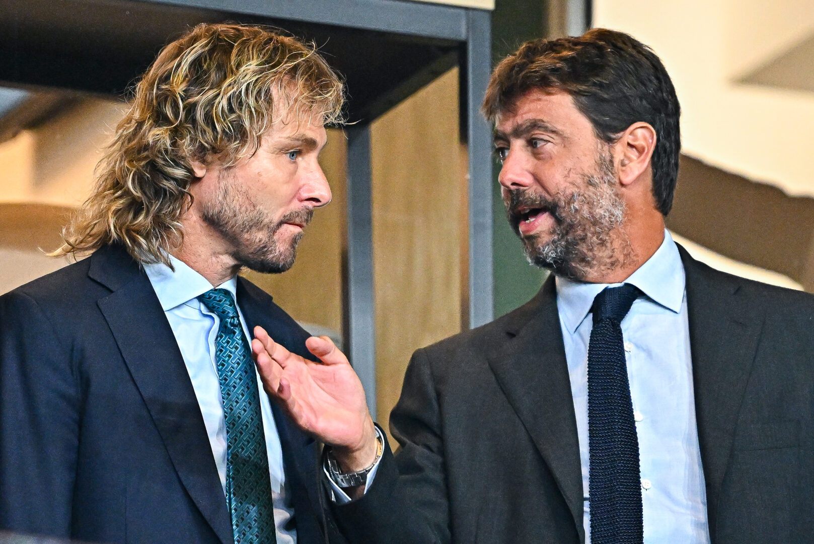 Pavel Nedved und Andrea Agnelli werden Juventus verlassen.