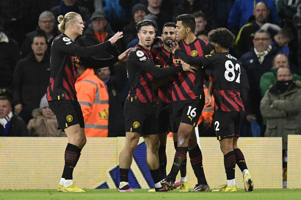 Manchester City jubelt in Leeds