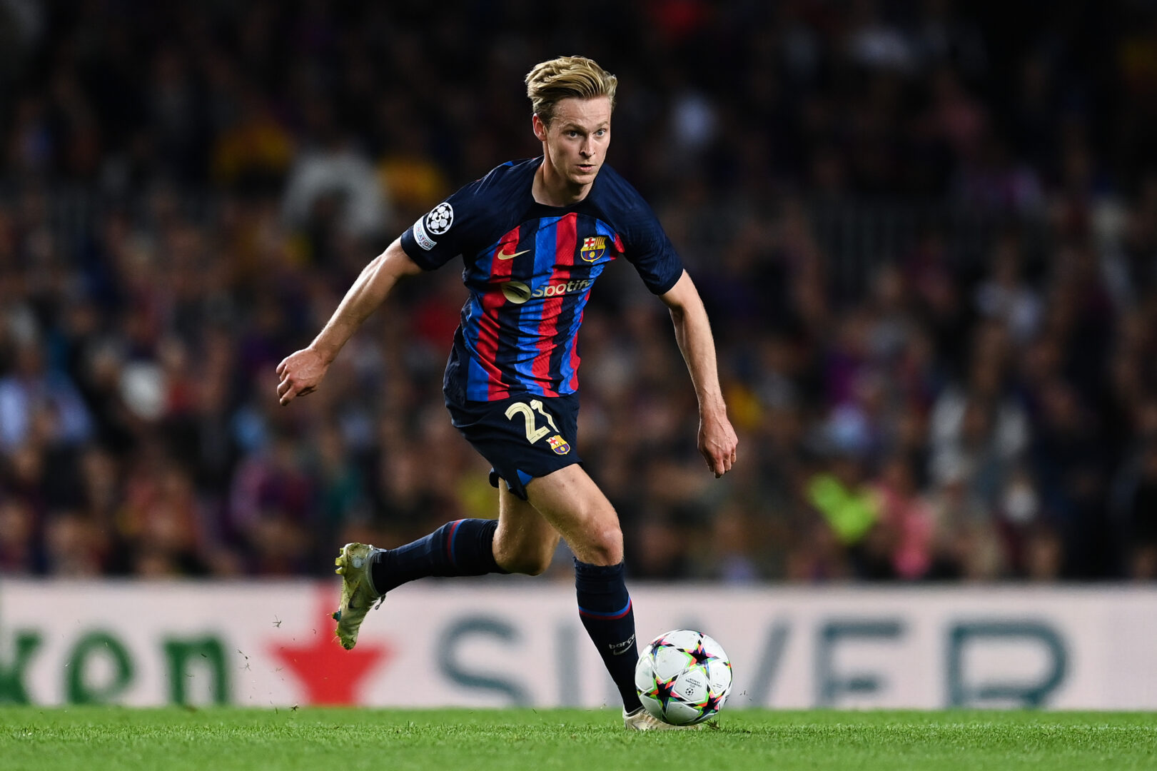 Frenkie de Jong im Dress des FC Barcelona.