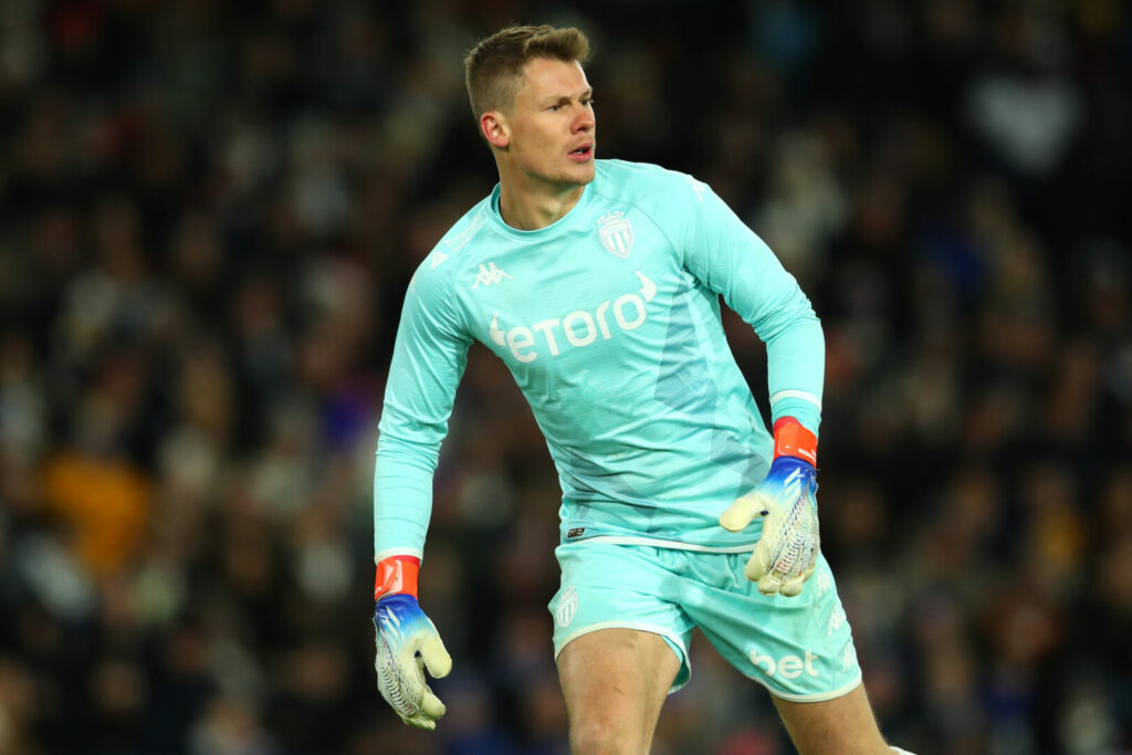 Alexander Nübel, hier im Trikot der AS Monaco, hat offenbar kein Interesse an einer Rückkehr zum FC Bayern.