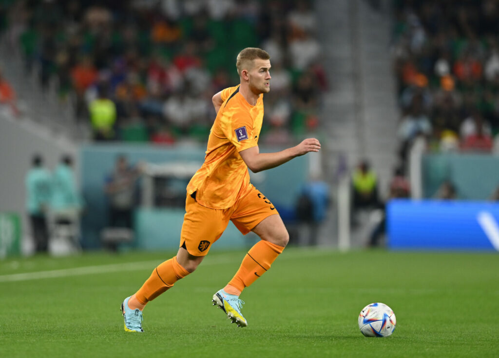 Matthijs de Ligt im Trikot der Niederlande.