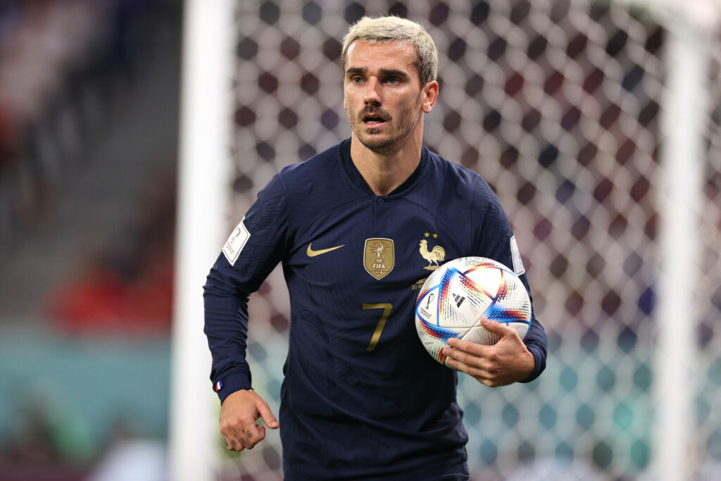 Griezmann nach seinem aberkannten Treffer für Frankreich
