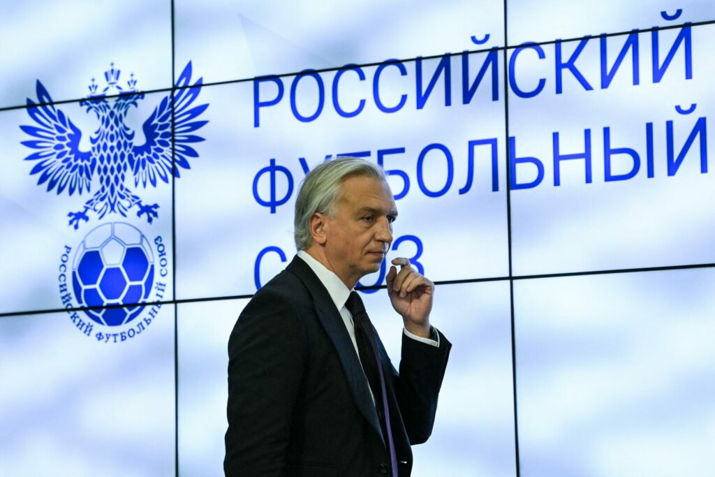 Alexander Dyukov, Präsident des russischen Fußballverbands, wird bei der UEFA zu Gast sein