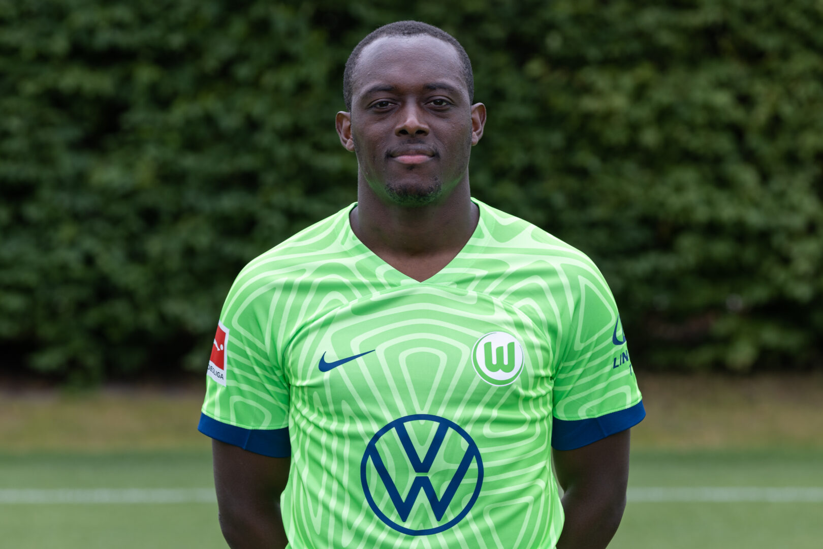 Jérôme Roussillon im Trikot des VfL Wolfsburg