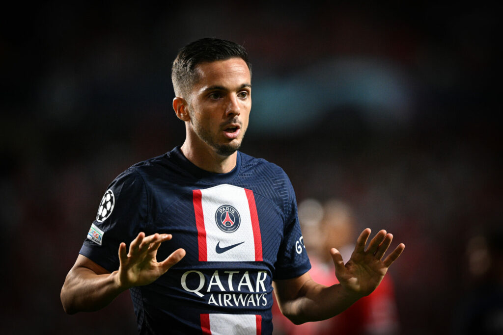 Pablo Sarabia im Trikot von Paris Saint-Germain