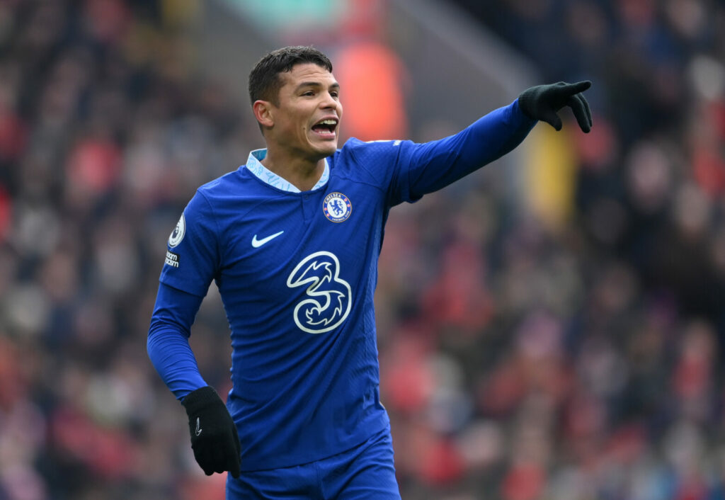 Thiago Silva im Chelsea-Trikot