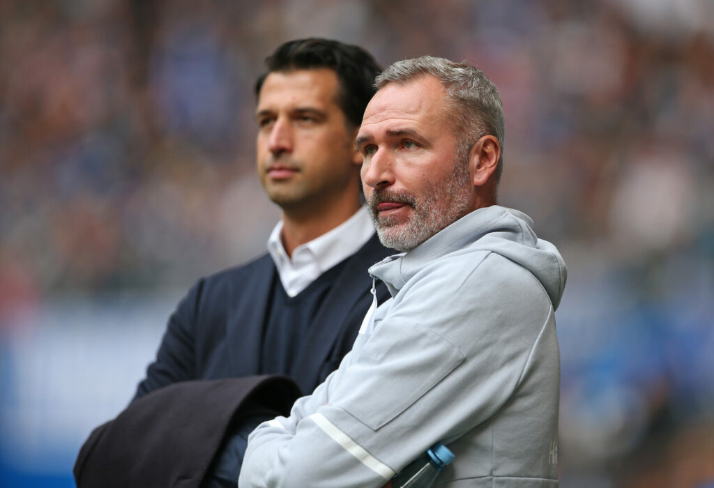 Tim Walter (vorne) und Jonas Boldt