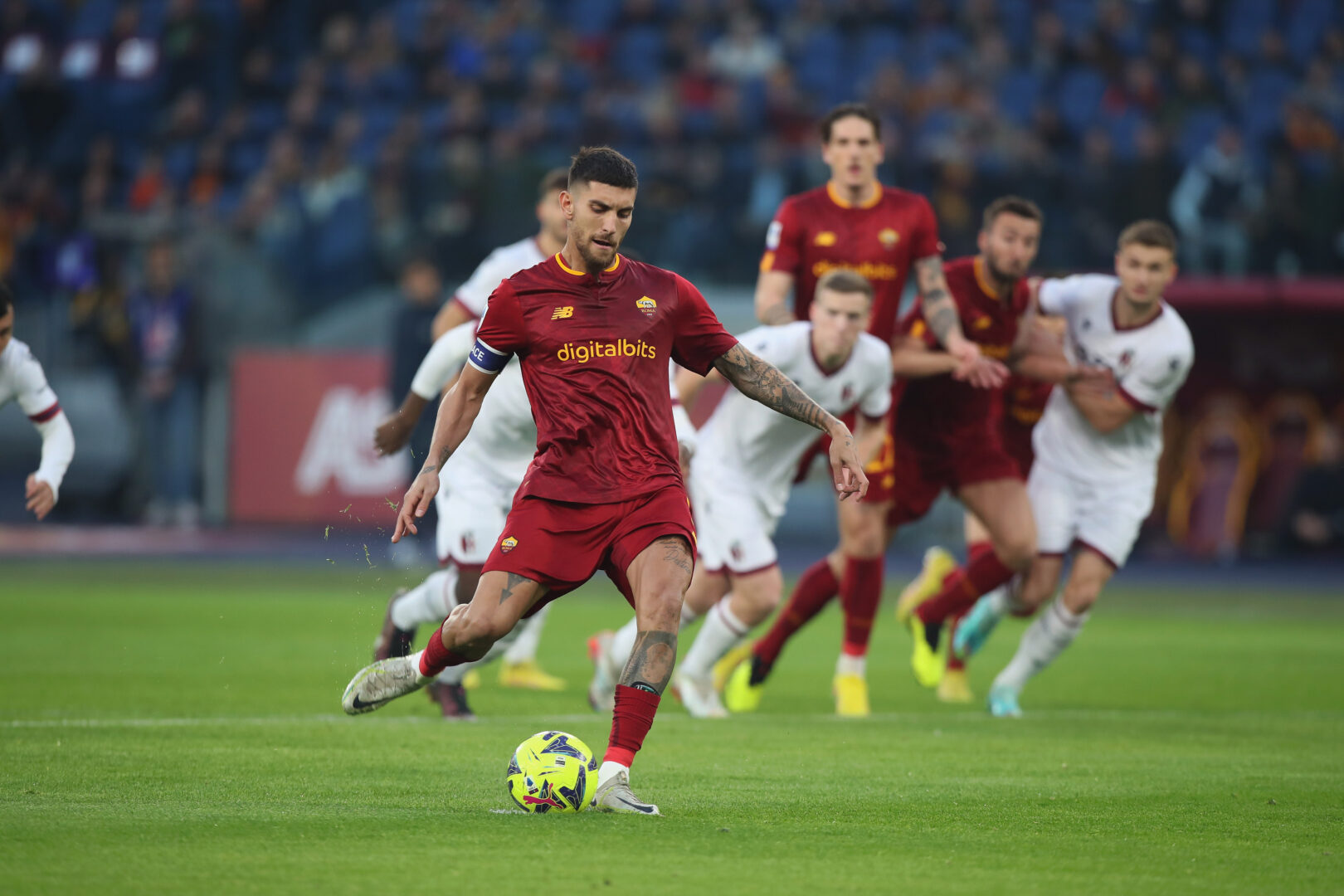 Früher Pellegrini-Elfmeter sorgt für Roma-Arbeitssieg gegen Bologna