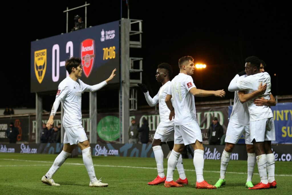 FA-Cup: Der FC Arsenal gewann letztlich deutlich bei Oxford United.