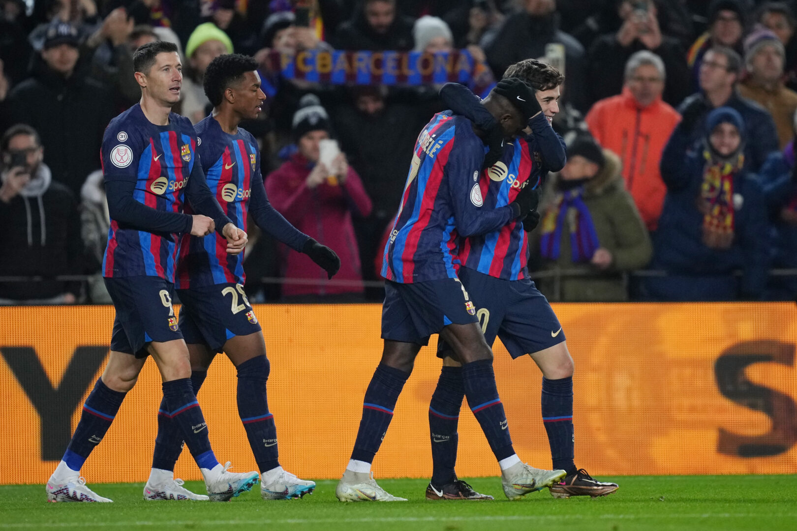 Dembele-Tor, Platzverweis und vergebene Großchancen: FC Barcelona im Halbfinale der Copa del Rey!