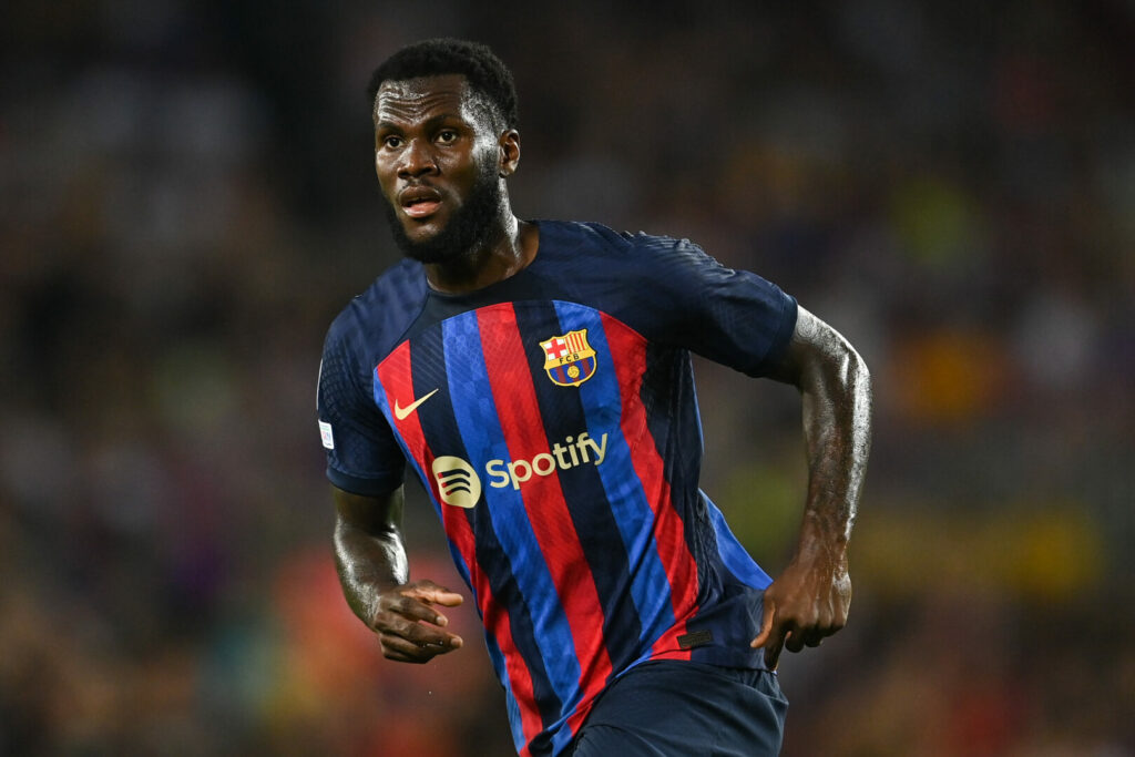 Frank Kessié im Trikot des FC Barcelona