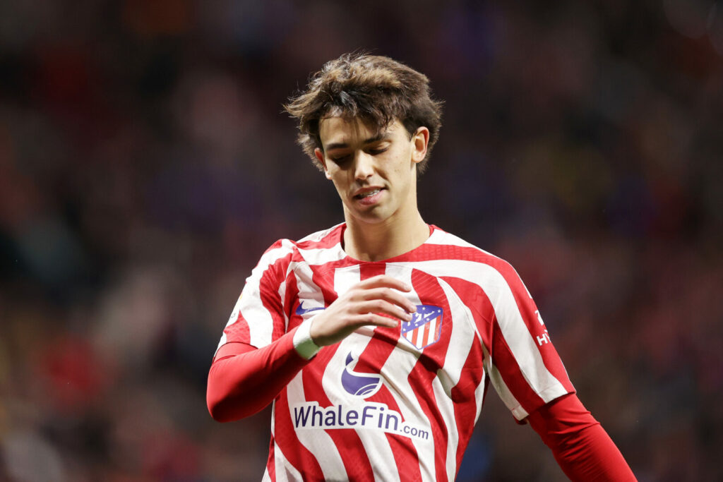 Joao Felix im Trikot von Atlético.