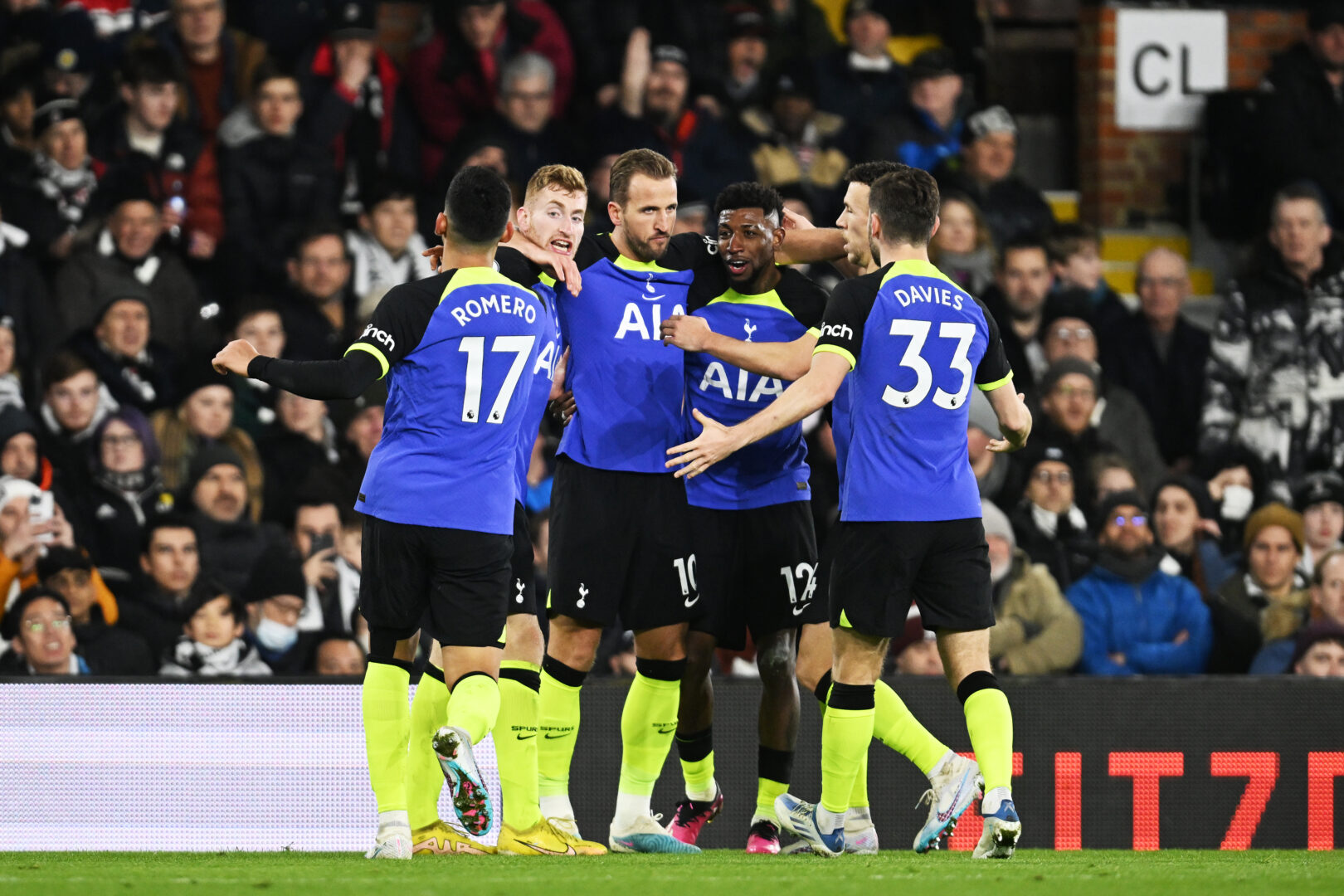 Die Tottenham Hotspur gewannen dank Harry Kane beim FC Fulham.