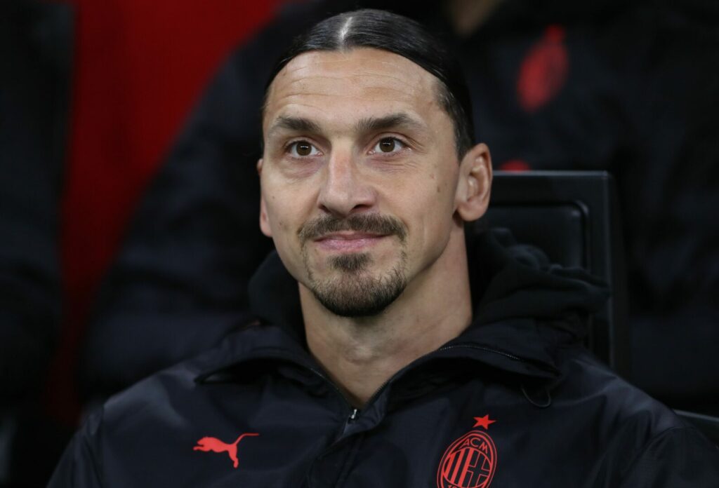Zlatan Ibrahimovic lächelt