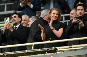 Amanda Staveley, eine der Besitzerinnen von Newcastle United