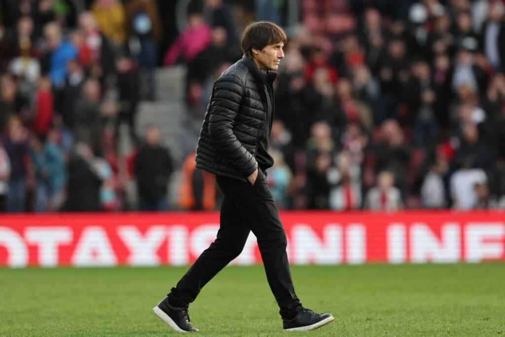 Antonio Conte nach dem Unentschieden gegen Southampton.