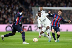 Camavinga mit dem entscheidenden Fehler im Clasico.