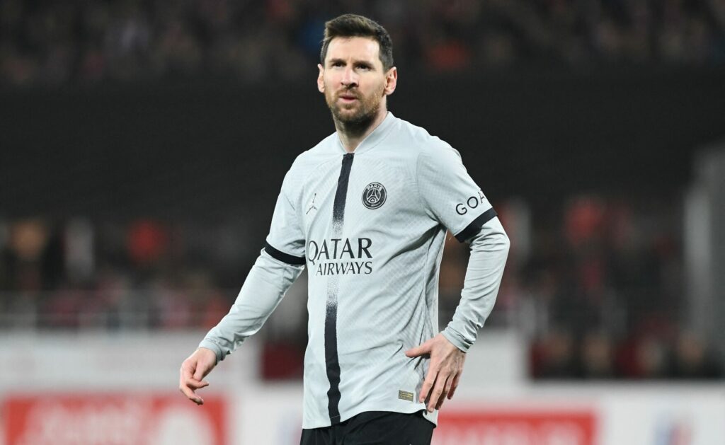 Lionel Messi im PSG-Trikot