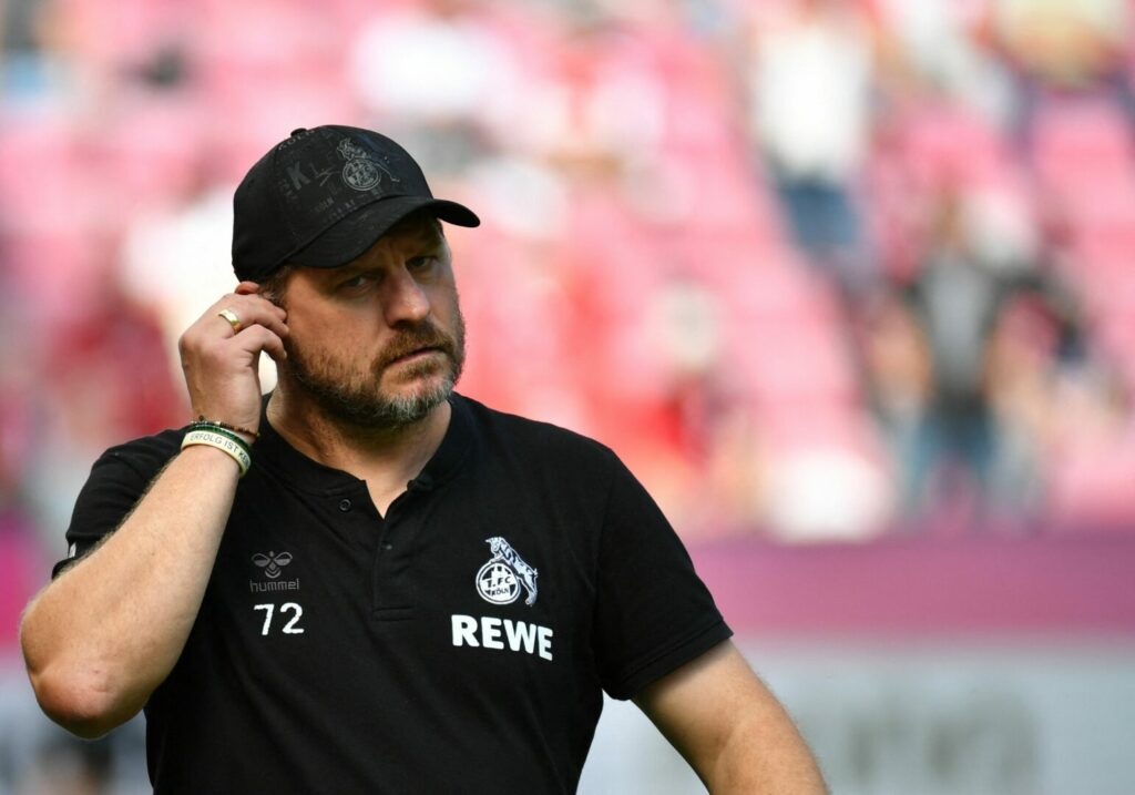 Steffen Baumgart als Trainer des 1. FC Köln.