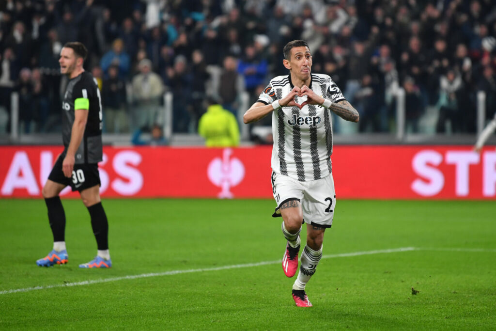 Angel Di Maria im Trikot von Juventus