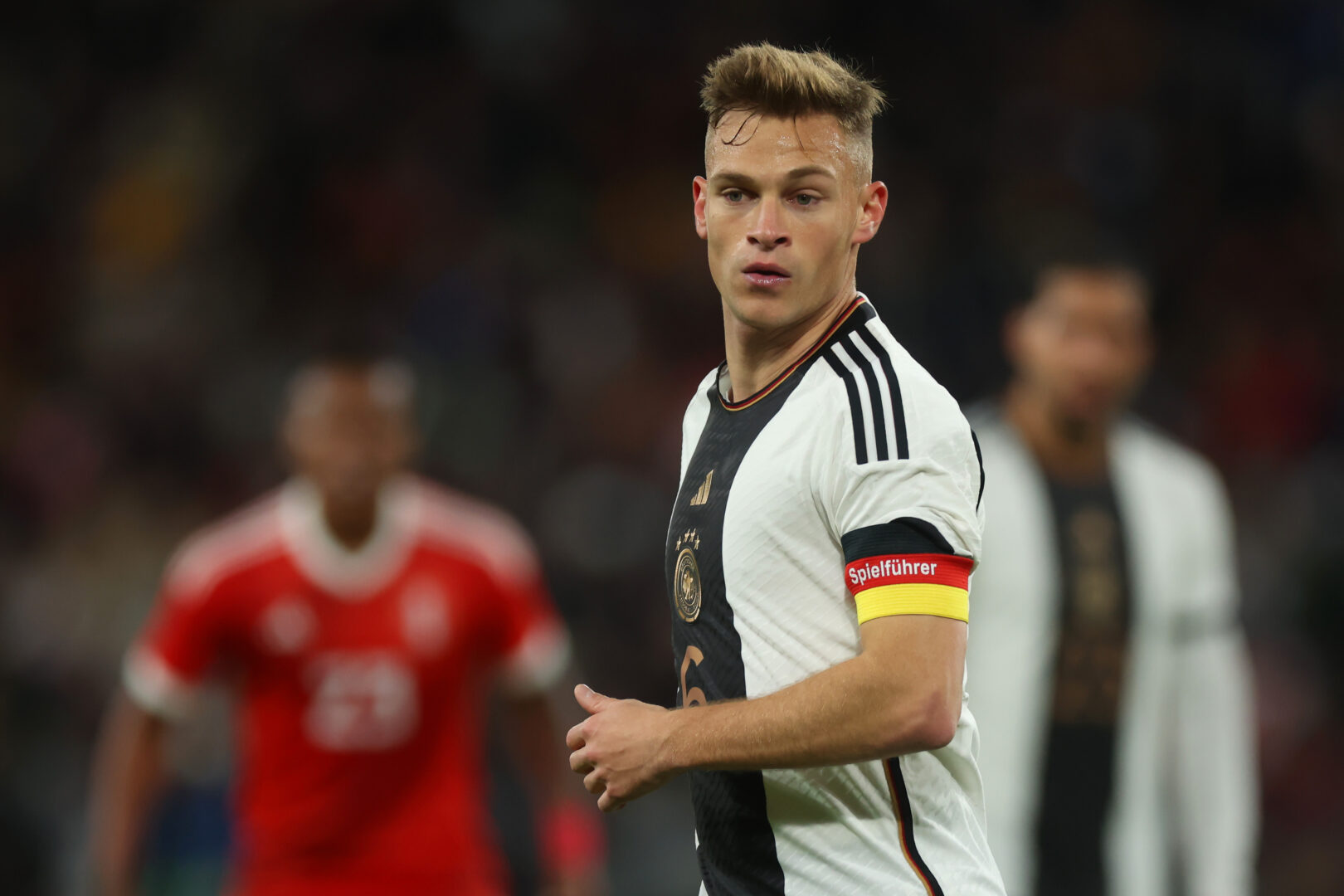 Joshua Kimmich mit der DFB-Kapitänsbinde gegen Peru.