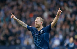 Philipp Hofmann jubelt im Dress des VfL Bochum.