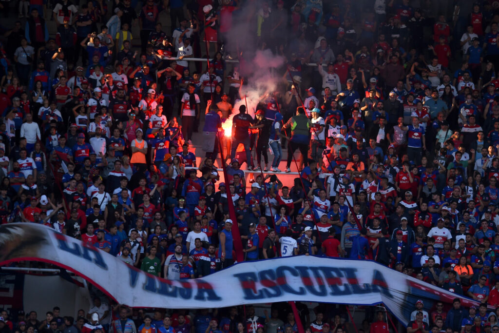 CA Tigre-Fans beim Copa de la Liga-Finale 2022.