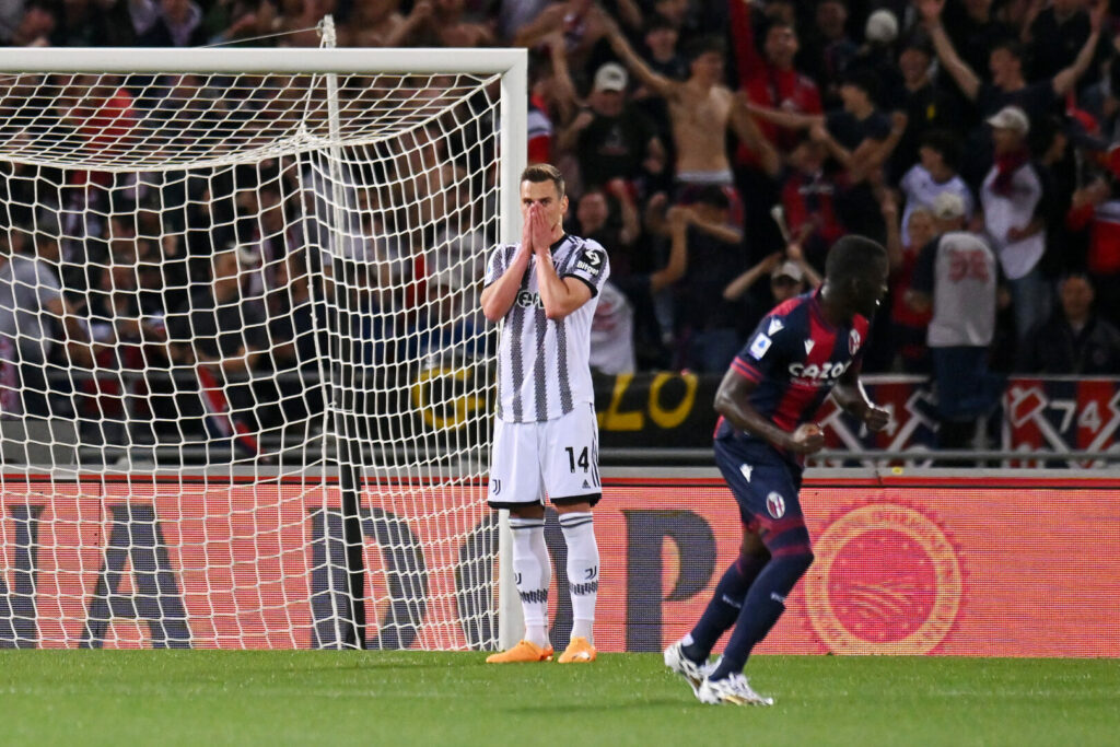 Arkadiusz Milik stand beim Remis vom Juventus in Bologna im Mittelpunkt.