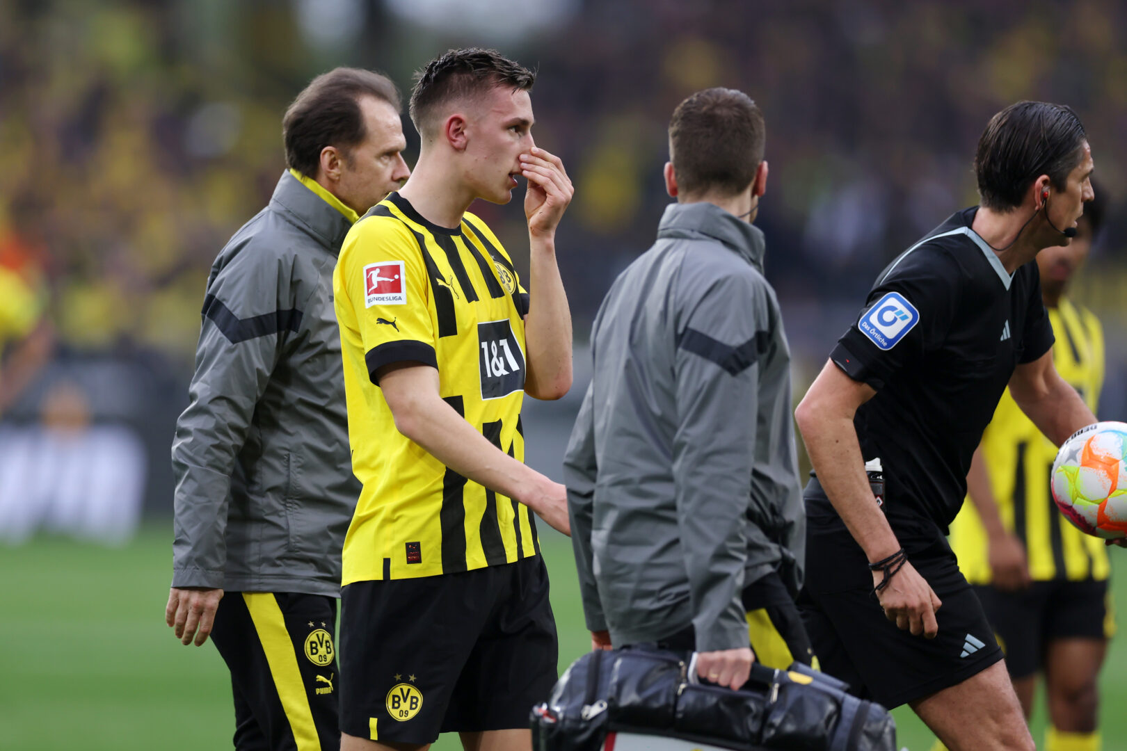 Nico Schlotterbeck im Trikot des BVB