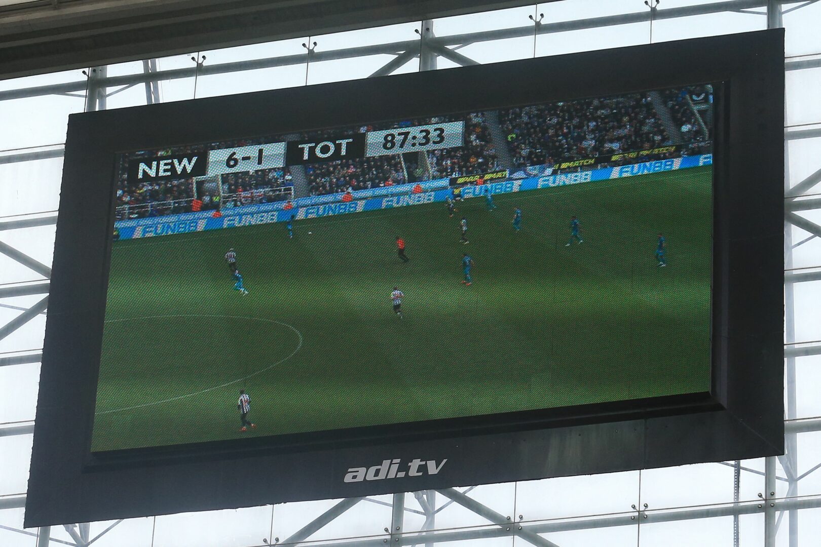 Newcastle fertigte Tottenham mit 6:1 ab