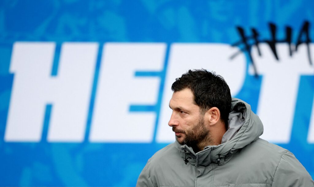 Hertha BSC: Sandro Schwarz musste seinen Hut nehmen