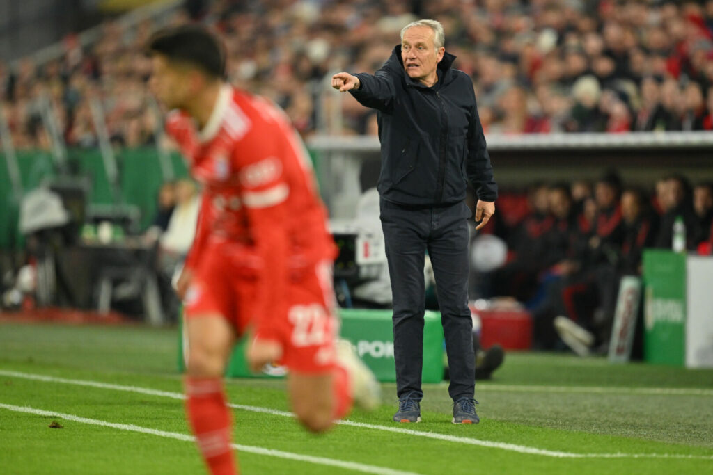 Christian Streich gegen den FC Bayern.
