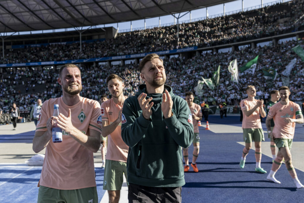 Ducksch und Füllkrug im Trikot von Werder Bremen