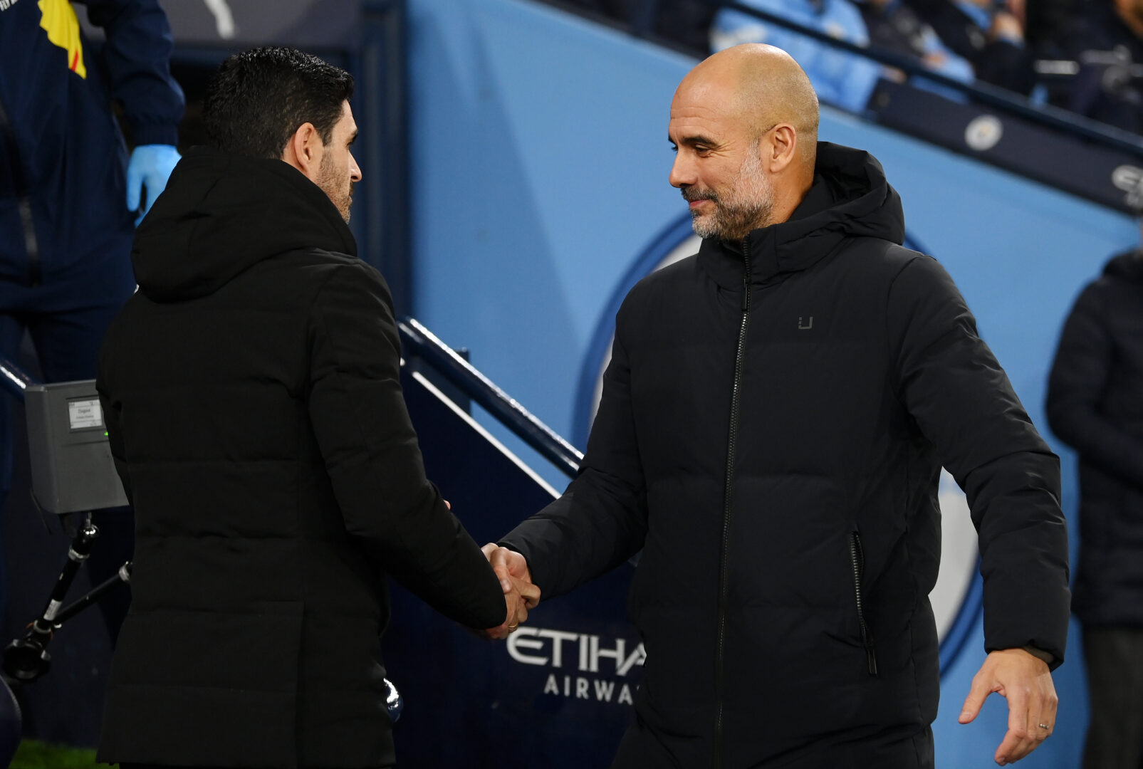 Pep Guardiola und Mikel Arteta zeichnet ein freundschaftliches Verhältnis aus.