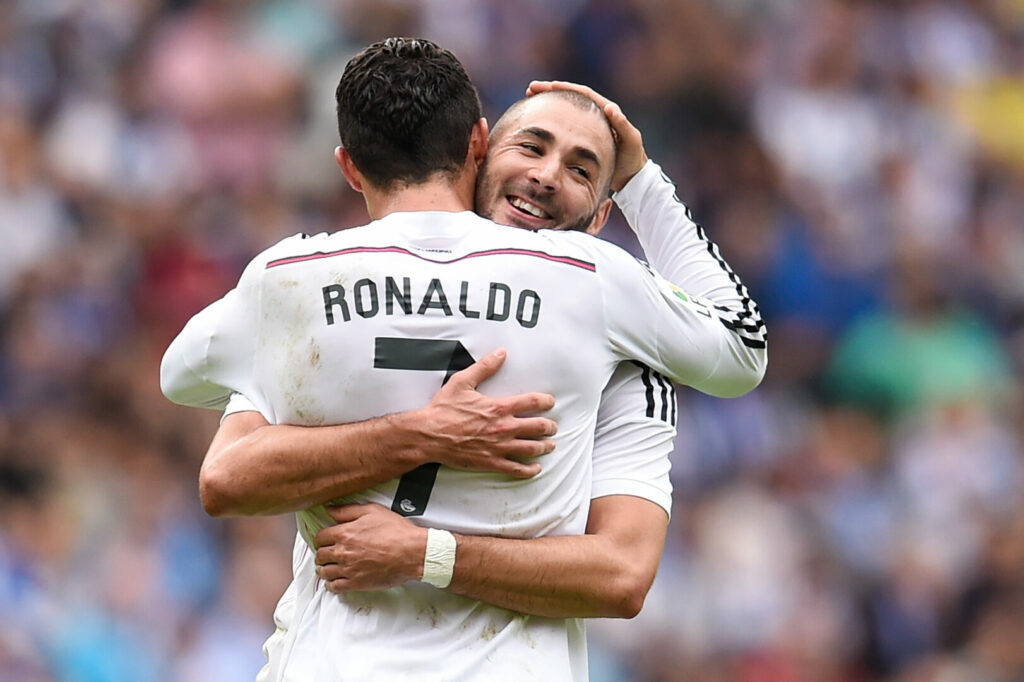 Cristiano Ronaldo und Karim Benzema könnten bald in Saudi-Arabien aufeinandertreffen.