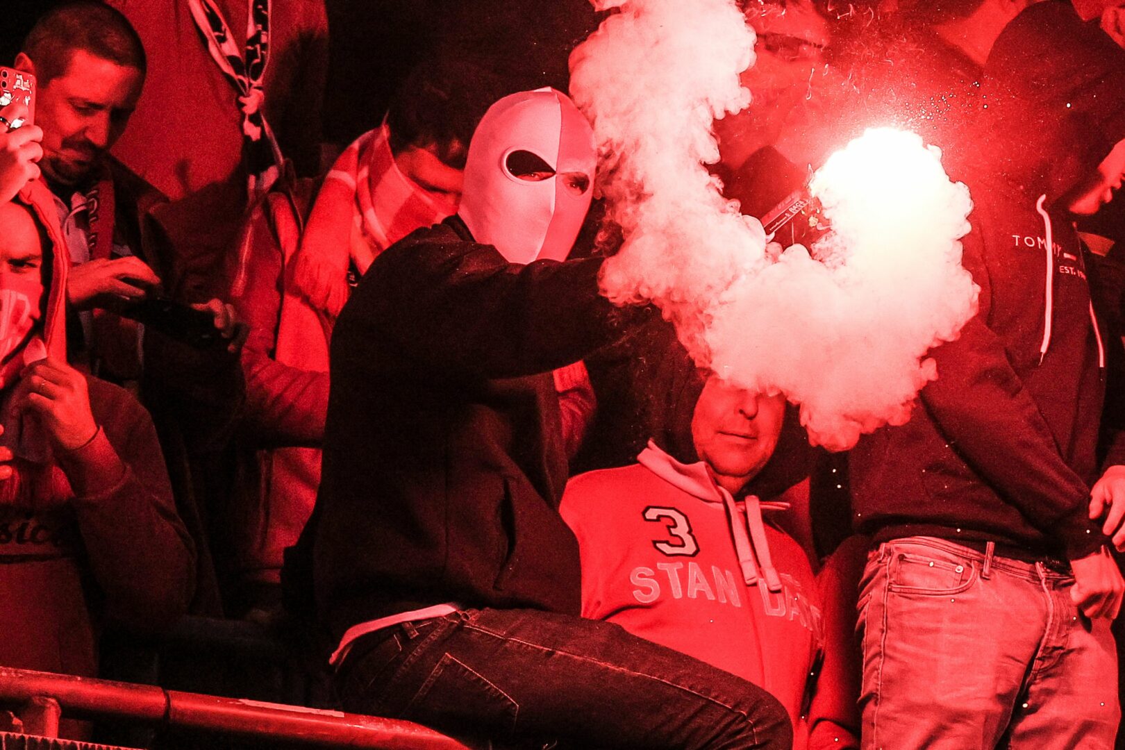 Derby zwischen Standard Lüttich und dem RSC Charleroi