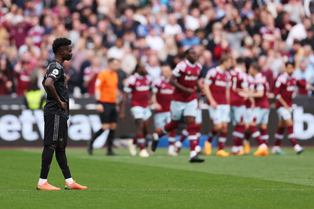 West Ham gegen Arsenal