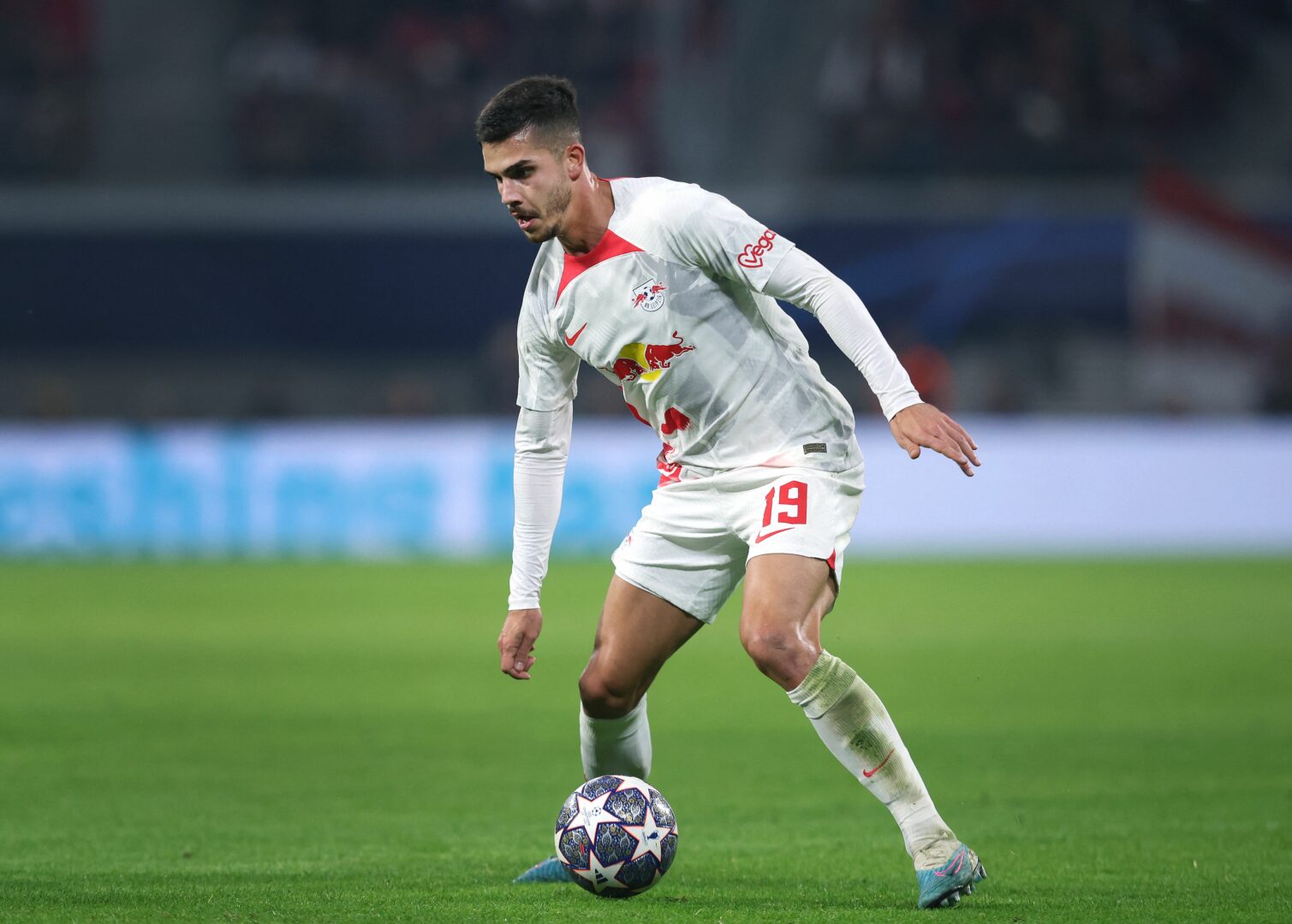Andre Silva wirkt bei RB Leipzig nicht mehr wirklich glücklich.