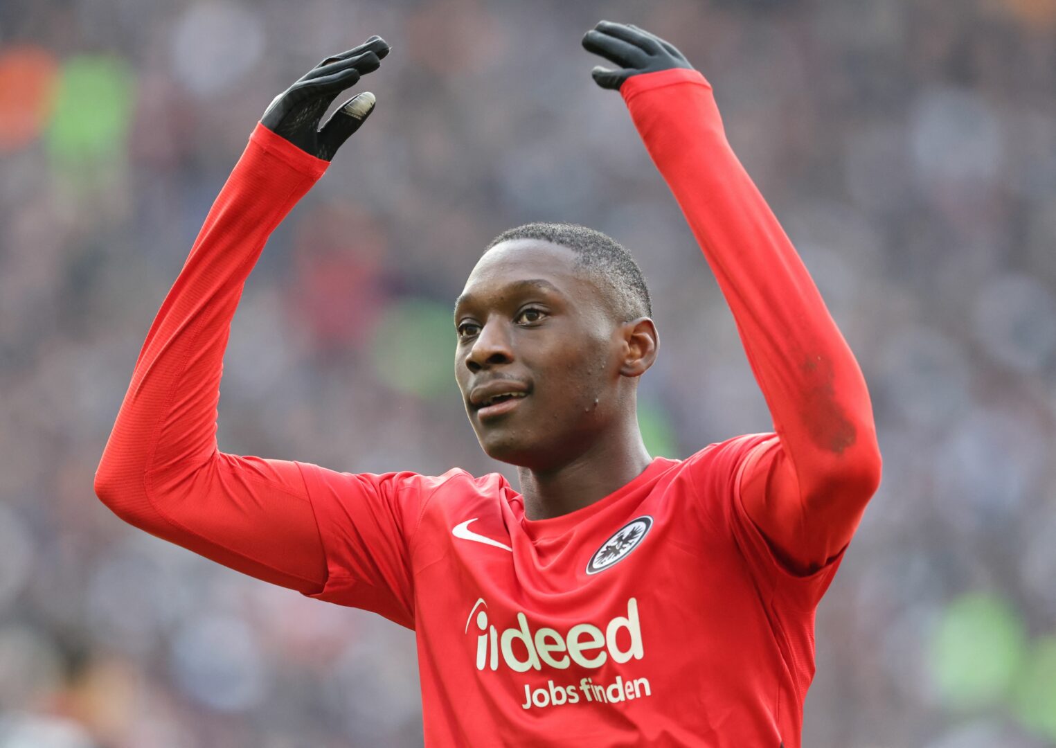 Randal Kolo Muani schloss sich PSG an.