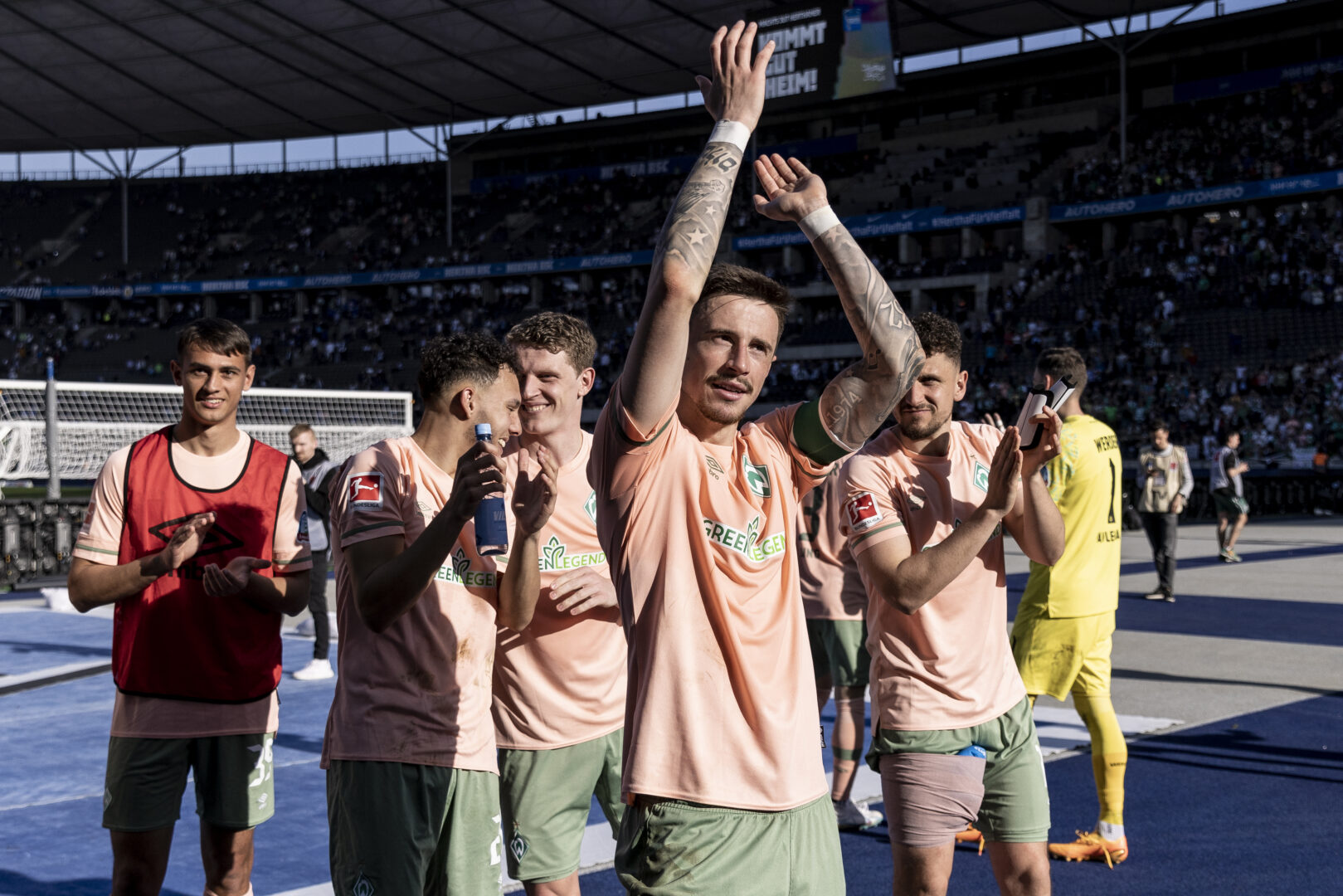 Marco Friedl möchte den Bayern mit Werder ein Bein stellen.