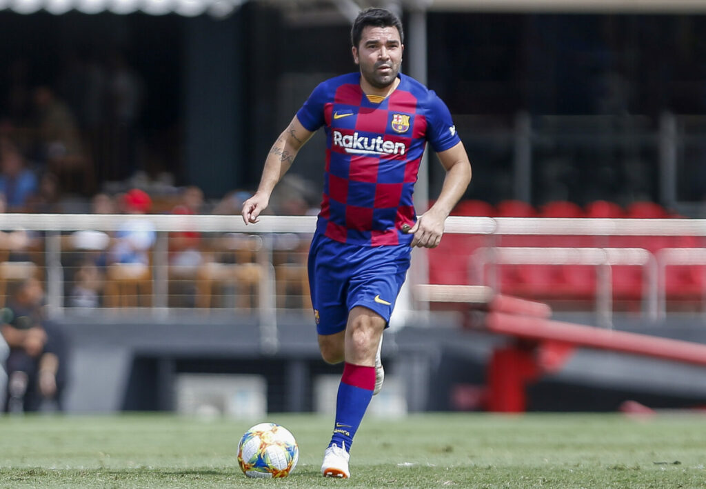 Deco im Trikot von Barca.