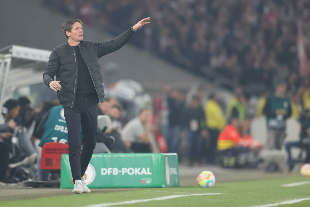 Eintracht Frankfurts Trainer Oliver Glasner