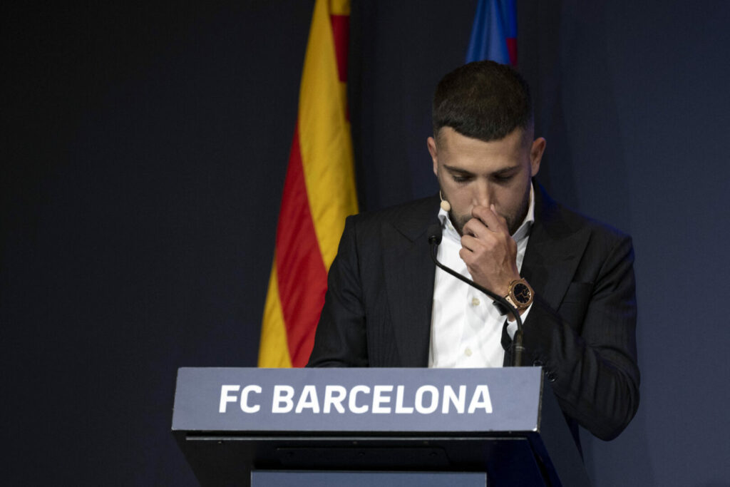 Jordi Alba blickt auf seine Zeit beim FC Barcelona zurück.