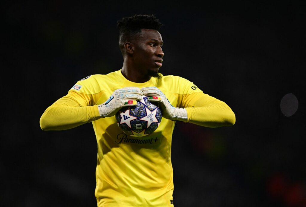 90PLUS-Ticker: Andre Onana