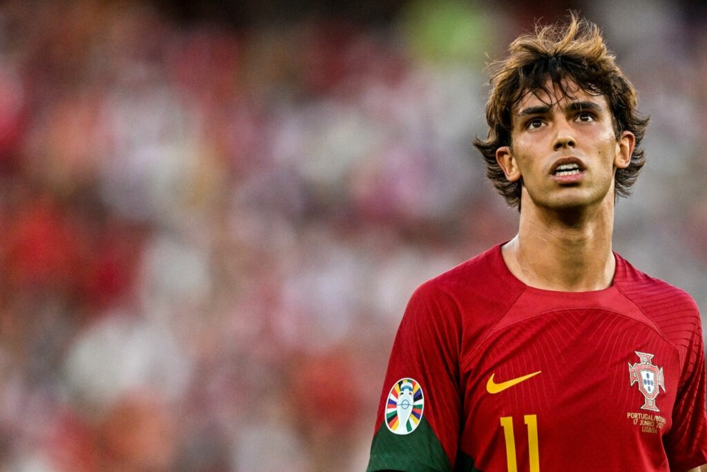 Joao Felix im Trikot der portugiesischen Nationalmannschaft.